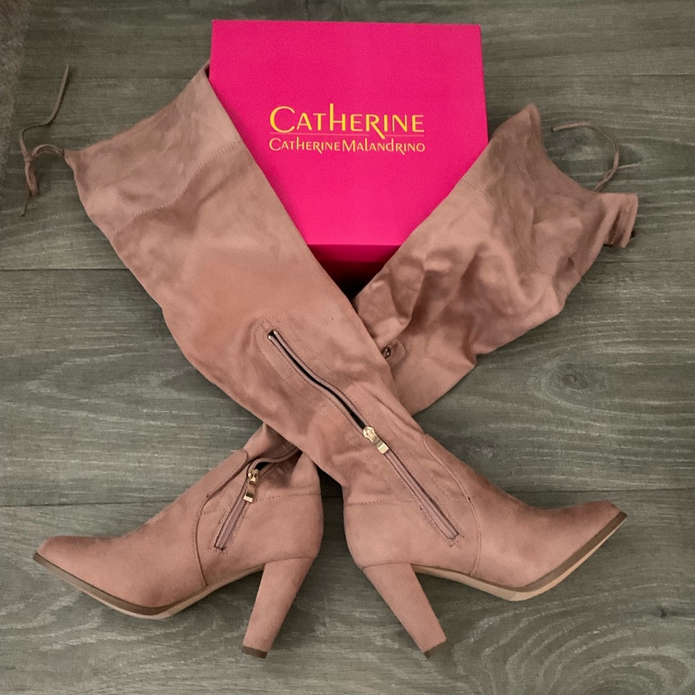 Catherine Malandrino Verda Over the Knee Boots